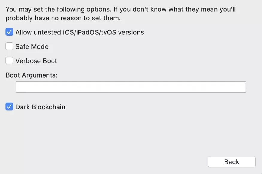 جيلبريك ios 14 مع checkra1n