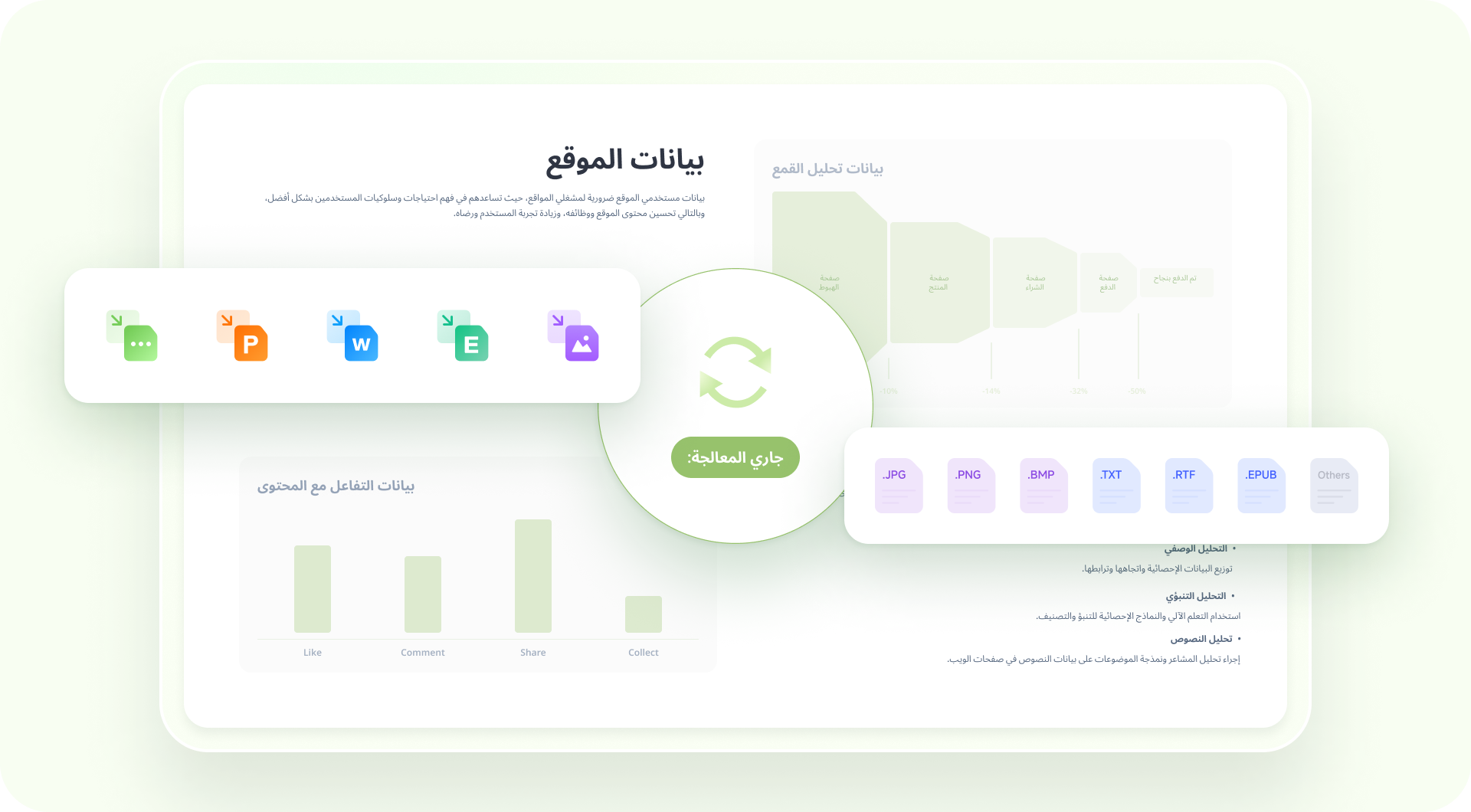 تحويل ملفات PDF