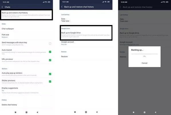 how to transfer line account to new phone