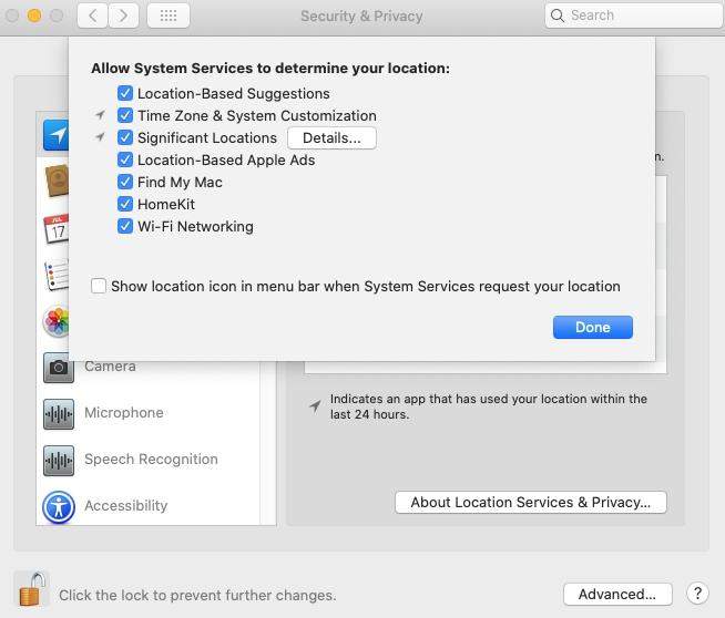 turn off find my mac