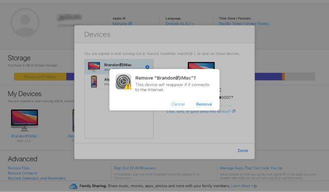 how to turn off find my macpro