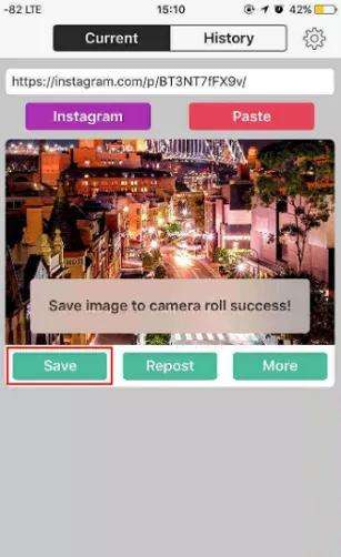 instasave save photo