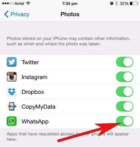whatsapp privacy settings